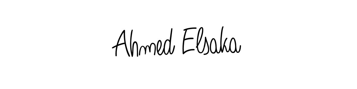 Angelique-Rose-font-FFP is a professional signature style that is perfect for those who want to add a touch of class to their signature. It is also a great choice for those who want to make their signature more unique. Get Ahmed Elsaka name to fancy signature for free. Ahmed Elsaka signature style 5 images and pictures png