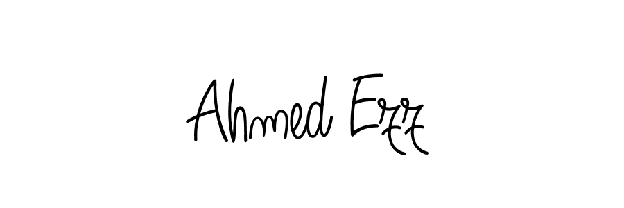 Make a beautiful signature design for name Ahmed Ezz. With this signature (Angelique-Rose-font-FFP) style, you can create a handwritten signature for free. Ahmed Ezz signature style 5 images and pictures png