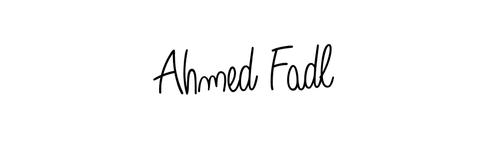 if you are searching for the best signature style for your name Ahmed Fadl. so please give up your signature search. here we have designed multiple signature styles  using Angelique-Rose-font-FFP. Ahmed Fadl signature style 5 images and pictures png