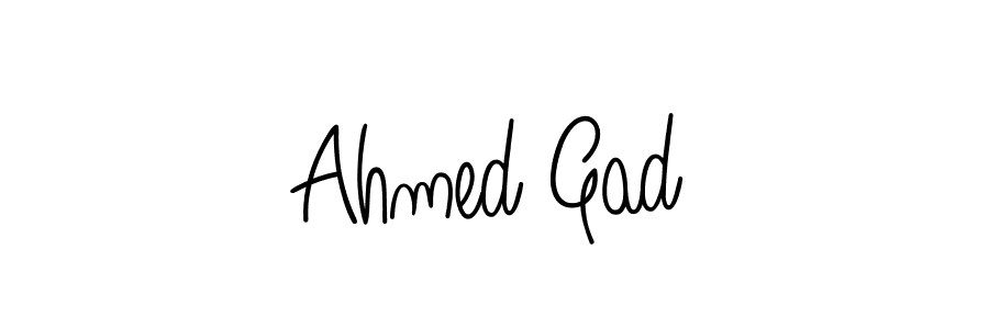 Create a beautiful signature design for name Ahmed Gad. With this signature (Angelique-Rose-font-FFP) fonts, you can make a handwritten signature for free. Ahmed Gad signature style 5 images and pictures png