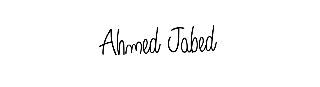 Make a beautiful signature design for name Ahmed Jabed. Use this online signature maker to create a handwritten signature for free. Ahmed Jabed signature style 5 images and pictures png