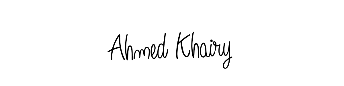 Create a beautiful signature design for name Ahmed Khairy. With this signature (Angelique-Rose-font-FFP) fonts, you can make a handwritten signature for free. Ahmed Khairy signature style 5 images and pictures png