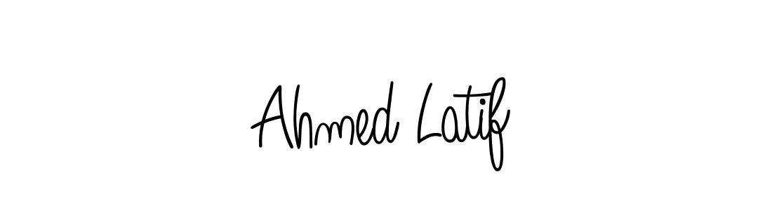 Ahmed Latif stylish signature style. Best Handwritten Sign (Angelique-Rose-font-FFP) for my name. Handwritten Signature Collection Ideas for my name Ahmed Latif. Ahmed Latif signature style 5 images and pictures png