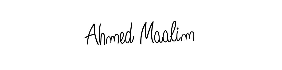 This is the best signature style for the Ahmed Maalim name. Also you like these signature font (Angelique-Rose-font-FFP). Mix name signature. Ahmed Maalim signature style 5 images and pictures png