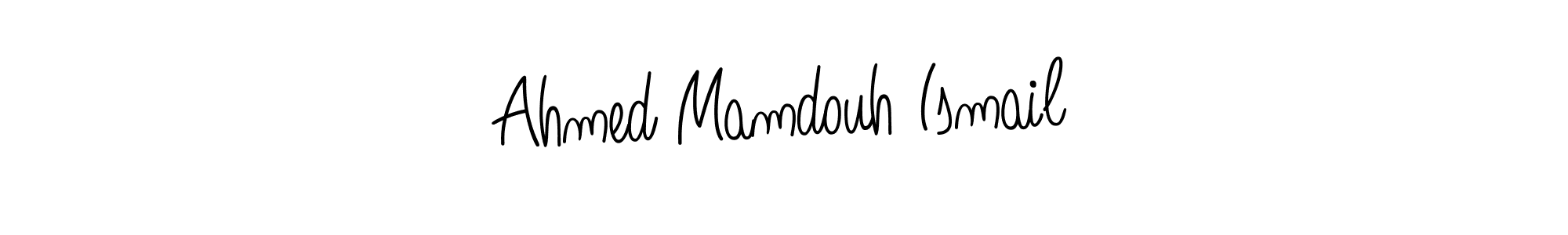 Use a signature maker to create a handwritten signature online. With this signature software, you can design (Angelique-Rose-font-FFP) your own signature for name Ahmed Mamdouh Ismail. Ahmed Mamdouh Ismail signature style 5 images and pictures png