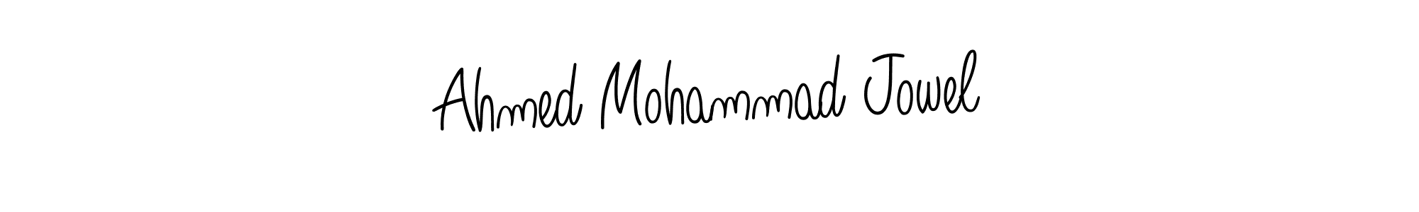 This is the best signature style for the Ahmed Mohammad Jowel name. Also you like these signature font (Angelique-Rose-font-FFP). Mix name signature. Ahmed Mohammad Jowel signature style 5 images and pictures png