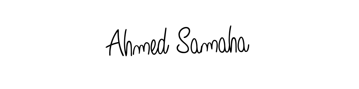 Also we have Ahmed Samaha name is the best signature style. Create professional handwritten signature collection using Angelique-Rose-font-FFP autograph style. Ahmed Samaha signature style 5 images and pictures png