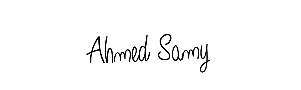 Make a short Ahmed Samy signature style. Manage your documents anywhere anytime using Angelique-Rose-font-FFP. Create and add eSignatures, submit forms, share and send files easily. Ahmed Samy signature style 5 images and pictures png