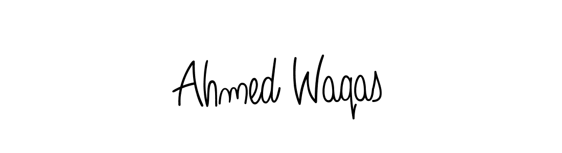 if you are searching for the best signature style for your name Ahmed Waqas. so please give up your signature search. here we have designed multiple signature styles  using Angelique-Rose-font-FFP. Ahmed Waqas signature style 5 images and pictures png