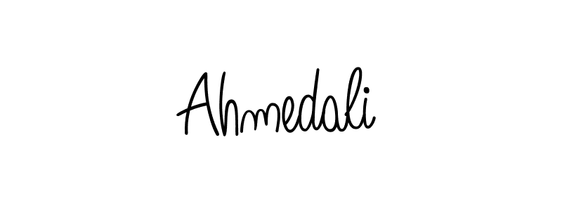 You can use this online signature creator to create a handwritten signature for the name Ahmedali. This is the best online autograph maker. Ahmedali signature style 5 images and pictures png