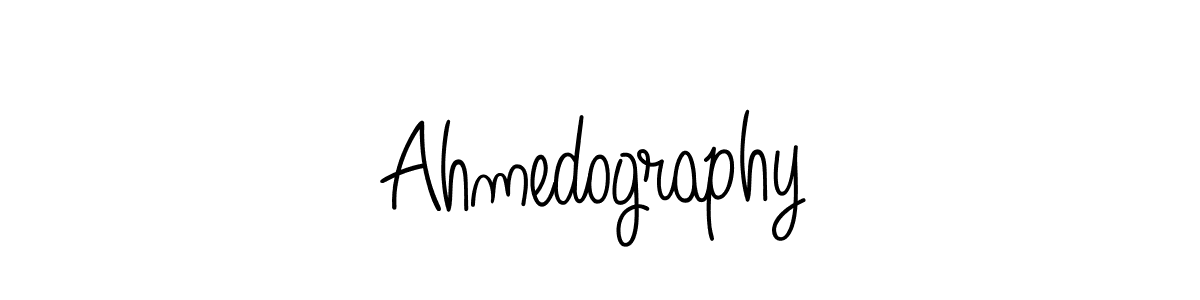 How to Draw Ahmedography signature style? Angelique-Rose-font-FFP is a latest design signature styles for name Ahmedography. Ahmedography signature style 5 images and pictures png