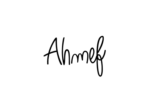 Also we have Ahmef name is the best signature style. Create professional handwritten signature collection using Angelique-Rose-font-FFP autograph style. Ahmef signature style 5 images and pictures png