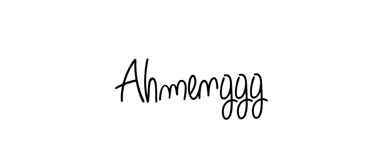 if you are searching for the best signature style for your name Ahmenggg. so please give up your signature search. here we have designed multiple signature styles  using Angelique-Rose-font-FFP. Ahmenggg signature style 5 images and pictures png