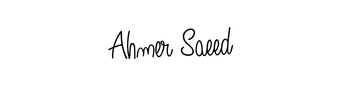 It looks lik you need a new signature style for name Ahmer Saeed. Design unique handwritten (Angelique-Rose-font-FFP) signature with our free signature maker in just a few clicks. Ahmer Saeed signature style 5 images and pictures png