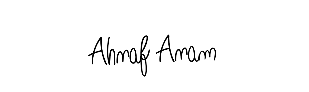 Create a beautiful signature design for name Ahnaf Anam. With this signature (Angelique-Rose-font-FFP) fonts, you can make a handwritten signature for free. Ahnaf Anam signature style 5 images and pictures png