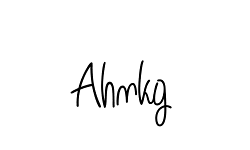 Also we have Ahnkg name is the best signature style. Create professional handwritten signature collection using Angelique-Rose-font-FFP autograph style. Ahnkg signature style 5 images and pictures png