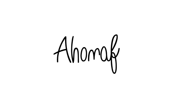 See photos of Ahonaf official signature by Spectra . Check more albums & portfolios. Read reviews & check more about Angelique-Rose-font-FFP font. Ahonaf signature style 5 images and pictures png