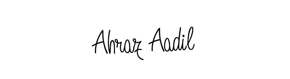 Check out images of Autograph of Ahraz Aadil name. Actor Ahraz Aadil Signature Style. Angelique-Rose-font-FFP is a professional sign style online. Ahraz Aadil signature style 5 images and pictures png