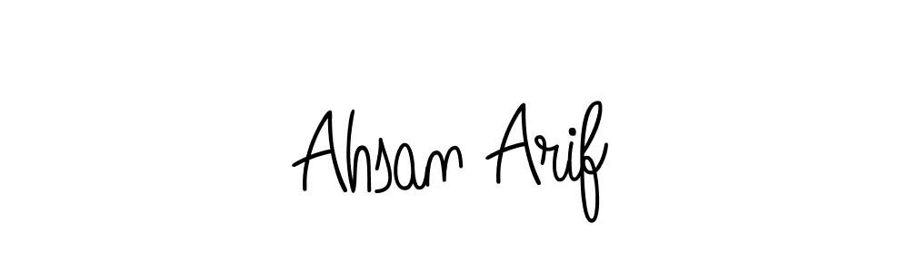 Make a beautiful signature design for name Ahsan Arif. Use this online signature maker to create a handwritten signature for free. Ahsan Arif signature style 5 images and pictures png