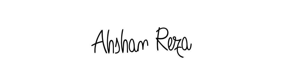Make a beautiful signature design for name Ahshan Reza. Use this online signature maker to create a handwritten signature for free. Ahshan Reza signature style 5 images and pictures png