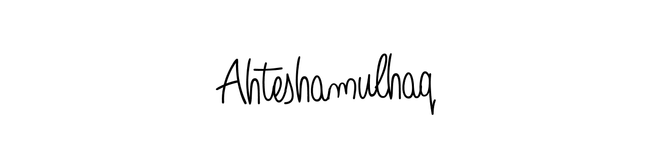Also we have Ahteshamulhaq name is the best signature style. Create professional handwritten signature collection using Angelique-Rose-font-FFP autograph style. Ahteshamulhaq signature style 5 images and pictures png