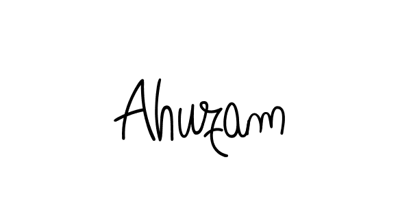 Once you've used our free online signature maker to create your best signature Angelique-Rose-font-FFP style, it's time to enjoy all of the benefits that Ahuzam name signing documents. Ahuzam signature style 5 images and pictures png