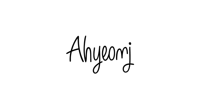 Similarly Angelique-Rose-font-FFP is the best handwritten signature design. Signature creator online .You can use it as an online autograph creator for name Ahyeonj. Ahyeonj signature style 5 images and pictures png