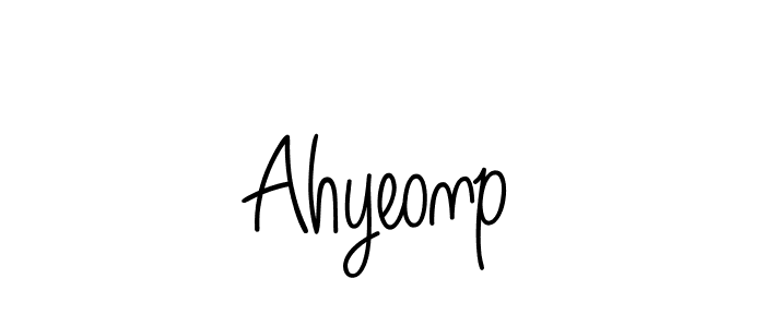 Make a beautiful signature design for name Ahyeonp. Use this online signature maker to create a handwritten signature for free. Ahyeonp signature style 5 images and pictures png