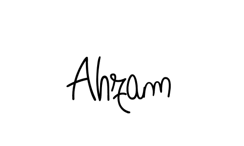 Also we have Ahzam name is the best signature style. Create professional handwritten signature collection using Angelique-Rose-font-FFP autograph style. Ahzam signature style 5 images and pictures png