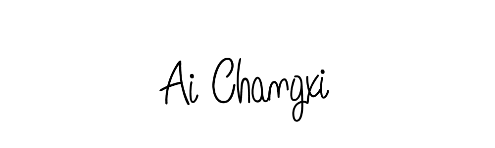 How to Draw Ai Changxi signature style? Angelique-Rose-font-FFP is a latest design signature styles for name Ai Changxi. Ai Changxi signature style 5 images and pictures png