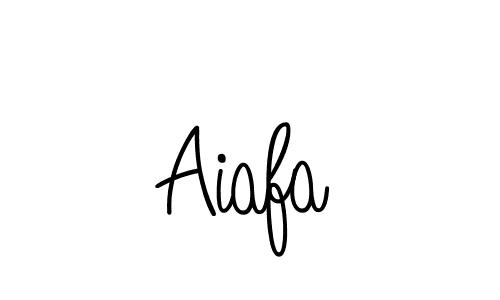 How to make Aiafa name signature. Use Angelique-Rose-font-FFP style for creating short signs online. This is the latest handwritten sign. Aiafa signature style 5 images and pictures png