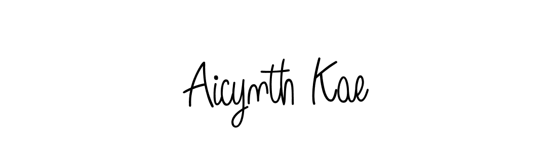 Create a beautiful signature design for name Aicynth Kae. With this signature (Angelique-Rose-font-FFP) fonts, you can make a handwritten signature for free. Aicynth Kae signature style 5 images and pictures png