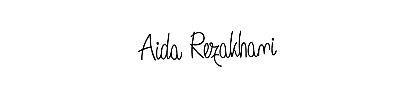 Also we have Aida Rezakhani name is the best signature style. Create professional handwritten signature collection using Angelique-Rose-font-FFP autograph style. Aida Rezakhani signature style 5 images and pictures png