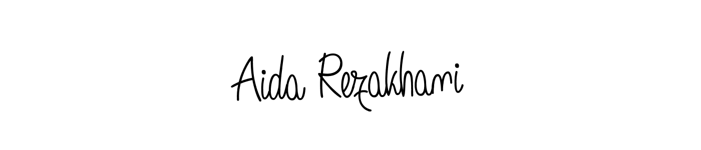 This is the best signature style for the Aida Rezakhani name. Also you like these signature font (Angelique-Rose-font-FFP). Mix name signature. Aida Rezakhani signature style 5 images and pictures png