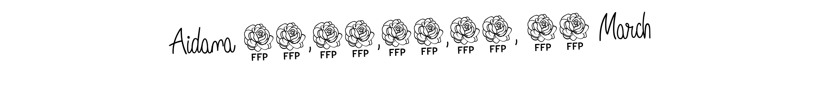 Make a beautiful signature design for name Aidana 17,18,19,20, 21 March. Use this online signature maker to create a handwritten signature for free. Aidana 17,18,19,20, 21 March signature style 5 images and pictures png