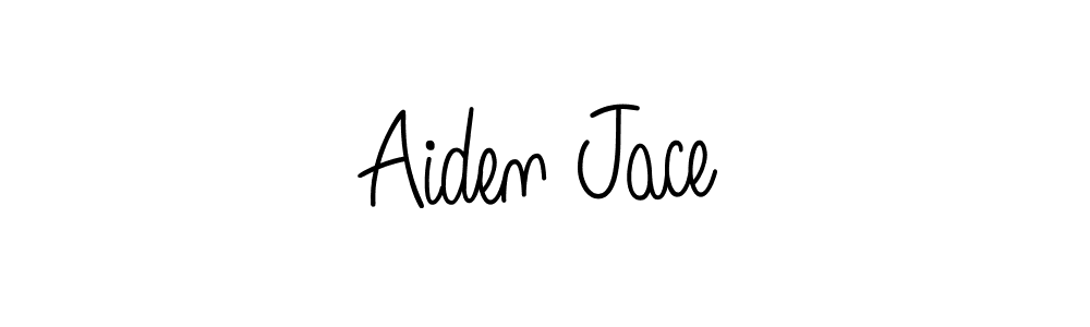 Create a beautiful signature design for name Aiden Jace. With this signature (Angelique-Rose-font-FFP) fonts, you can make a handwritten signature for free. Aiden Jace signature style 5 images and pictures png