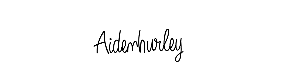 How to make Aidenhurley signature? Angelique-Rose-font-FFP is a professional autograph style. Create handwritten signature for Aidenhurley name. Aidenhurley signature style 5 images and pictures png