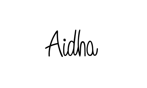 if you are searching for the best signature style for your name Aidha. so please give up your signature search. here we have designed multiple signature styles  using Angelique-Rose-font-FFP. Aidha signature style 5 images and pictures png