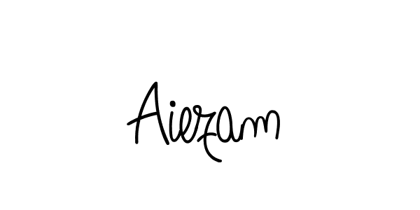 You can use this online signature creator to create a handwritten signature for the name Aiezam. This is the best online autograph maker. Aiezam signature style 5 images and pictures png