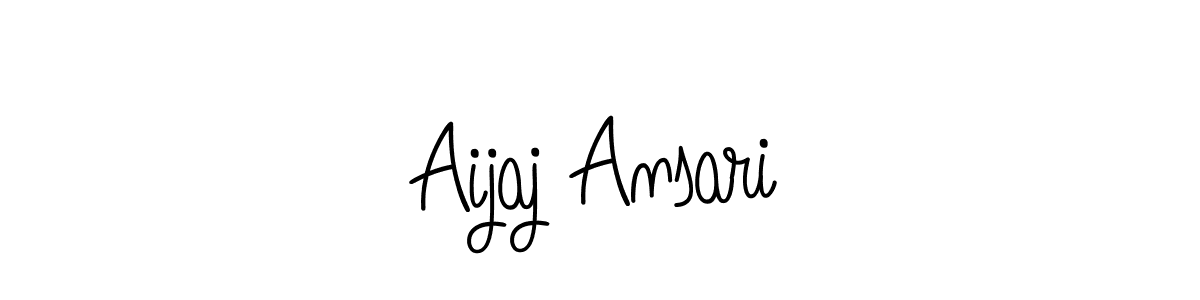 Also You can easily find your signature by using the search form. We will create Aijaj Ansari name handwritten signature images for you free of cost using Angelique-Rose-font-FFP sign style. Aijaj Ansari signature style 5 images and pictures png