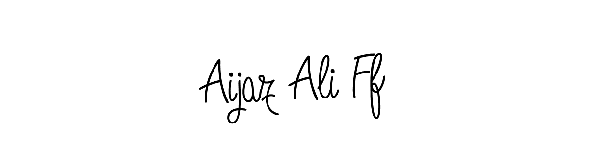 This is the best signature style for the Aijaz Ali Ff name. Also you like these signature font (Angelique-Rose-font-FFP). Mix name signature. Aijaz Ali Ff signature style 5 images and pictures png