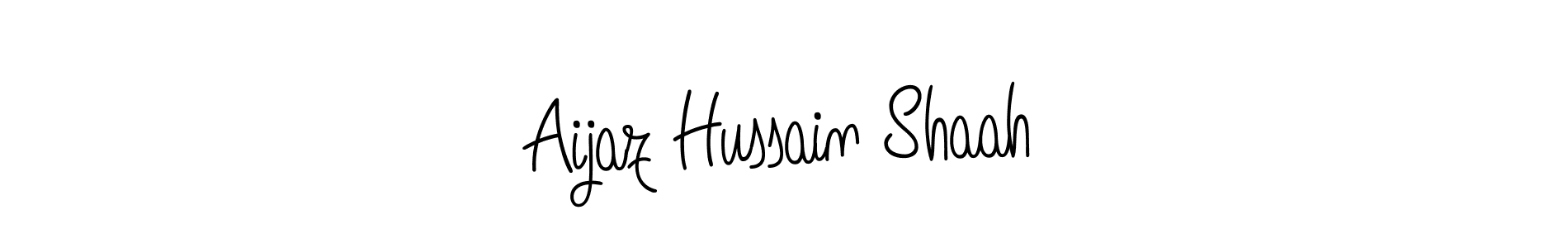 Make a beautiful signature design for name Aijaz Hussain Shaah. Use this online signature maker to create a handwritten signature for free. Aijaz Hussain Shaah signature style 5 images and pictures png