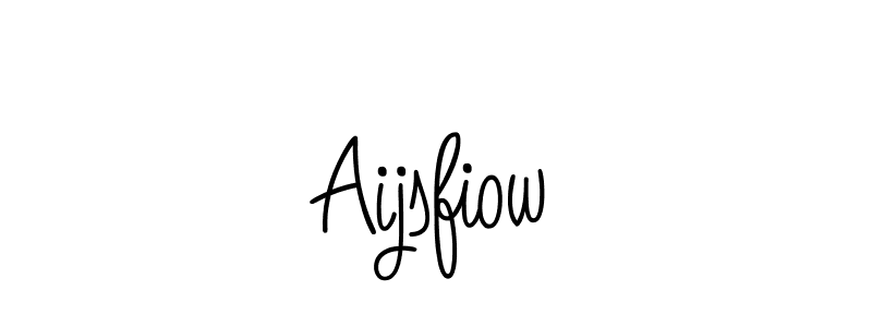 Here are the top 10 professional signature styles for the name Aijsfiow. These are the best autograph styles you can use for your name. Aijsfiow signature style 5 images and pictures png