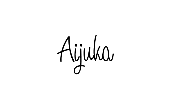 How to Draw Aijuka signature style? Angelique-Rose-font-FFP is a latest design signature styles for name Aijuka. Aijuka signature style 5 images and pictures png