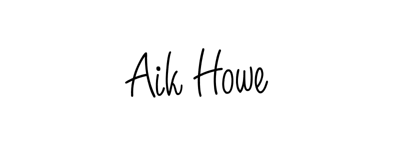 How to make Aik Howe signature? Angelique-Rose-font-FFP is a professional autograph style. Create handwritten signature for Aik Howe name. Aik Howe signature style 5 images and pictures png