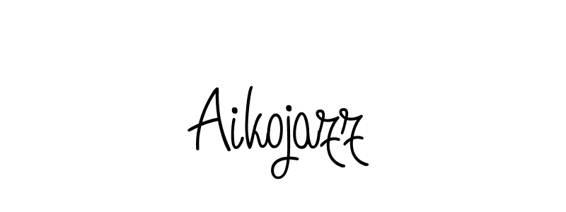 Create a beautiful signature design for name Aikojazz. With this signature (Angelique-Rose-font-FFP) fonts, you can make a handwritten signature for free. Aikojazz signature style 5 images and pictures png