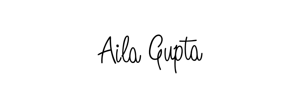 Make a beautiful signature design for name Aila Gupta. Use this online signature maker to create a handwritten signature for free. Aila Gupta signature style 5 images and pictures png