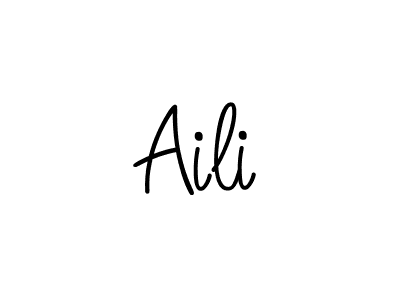 Angelique-Rose-font-FFP is a professional signature style that is perfect for those who want to add a touch of class to their signature. It is also a great choice for those who want to make their signature more unique. Get Aili name to fancy signature for free. Aili signature style 5 images and pictures png