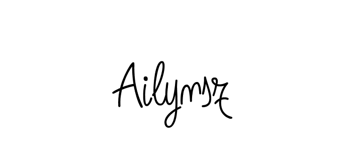 Make a beautiful signature design for name Ailynsz. Use this online signature maker to create a handwritten signature for free. Ailynsz signature style 5 images and pictures png