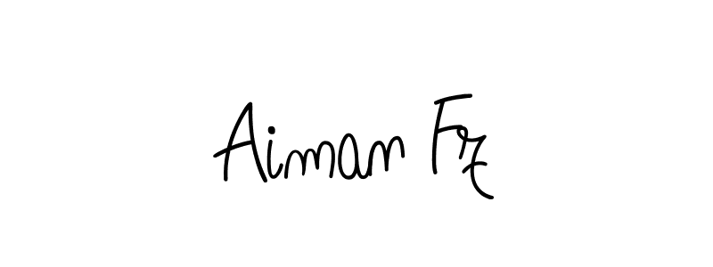 This is the best signature style for the Aiman Fz name. Also you like these signature font (Angelique-Rose-font-FFP). Mix name signature. Aiman Fz signature style 5 images and pictures png